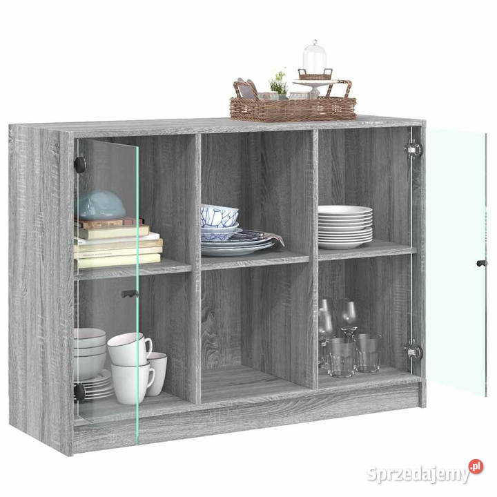 Szafka szary dąb sonoma 102x37x755 WM3295876 Warszawa