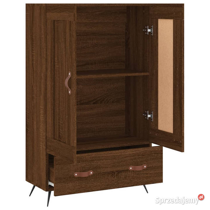 Wysoka szafka brązowy dąb 695x31x115 WM830299 Warszawa