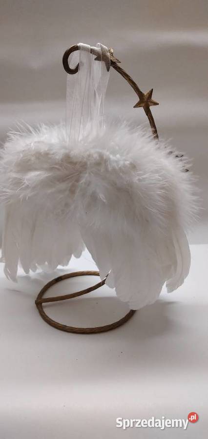 skrzydła aniołaozdoby małopolskie Bukowno