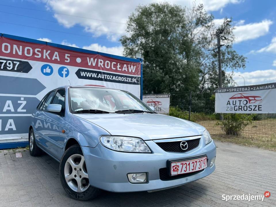 Mazda 323f 16 Benzyna Klimatyzacja Elektryka Rok produkcji 2002 Wrocław