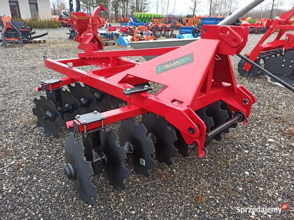 Wzmocniona BRONA TALERZOWA Demarol 13 Transport Kutno