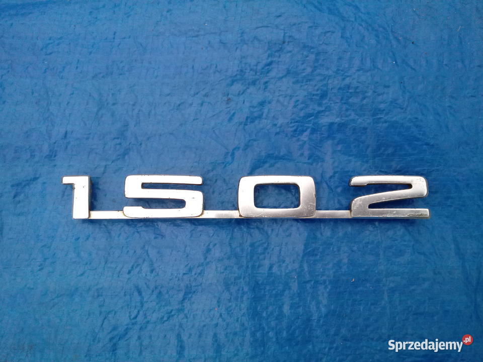BMW 02 e10 znaczek emblemat 1502 chrom sprzedam