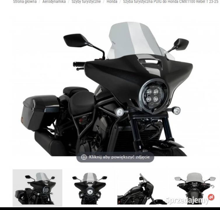 Honda CMX1100 REBEL Szyba turystyczna PUIG Motoryzacja Tarnowskie Góry