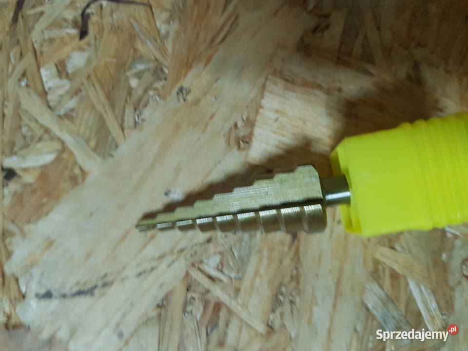 Wiertło stożkowe stopniowe tytanowe HSS 420 mm Głogowa