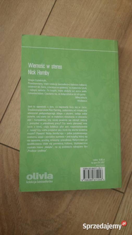 Nick Hornby Wierność w stereo Serock
