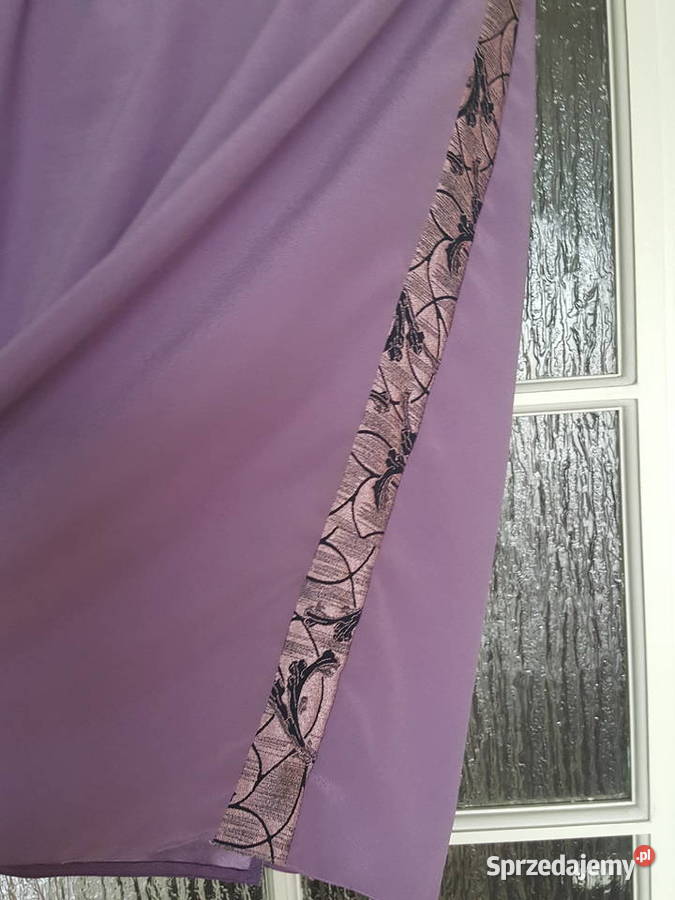 GARSONKA bluzka spódnica wdzianko blezer duży fioletowy Złotniki sprzedam