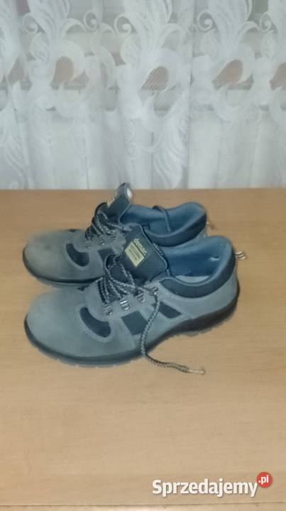 Buty robocze używane r 39 Demar szary/srebrny Czarzyzna