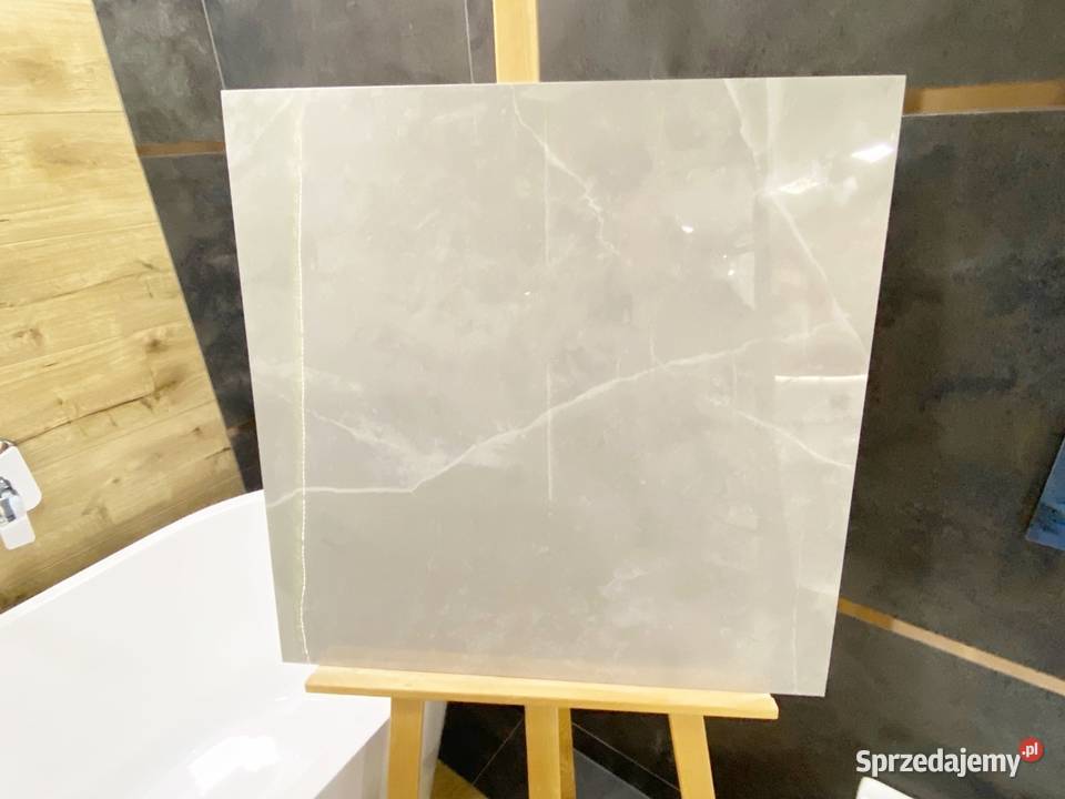 Gres Stone silver poler 60x60 Kamień połysk Podłogi i schody Zakopane