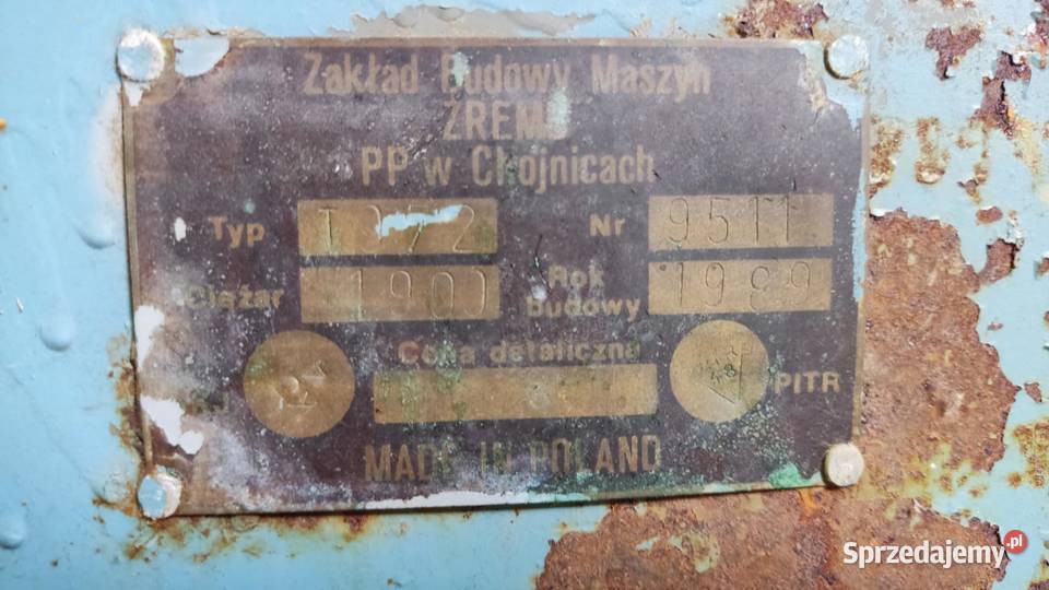 Przyczepa samozbierająca T072 nieuszkodzony pomorskie Chojnice sprzedam