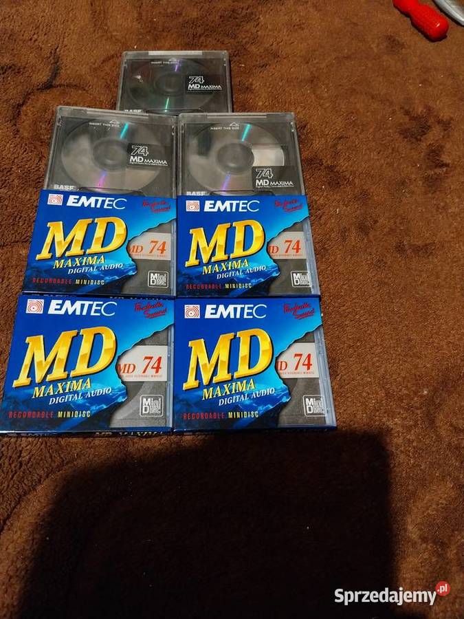Dyskietki Mini Disc NoweUżywane Basf74 Lubartów sprzedam