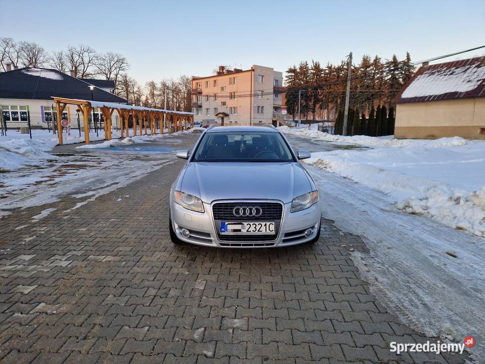 Audi A4 B7 Avant 20 TDI Grzane fotele Alu18 małopolskie Ryglice