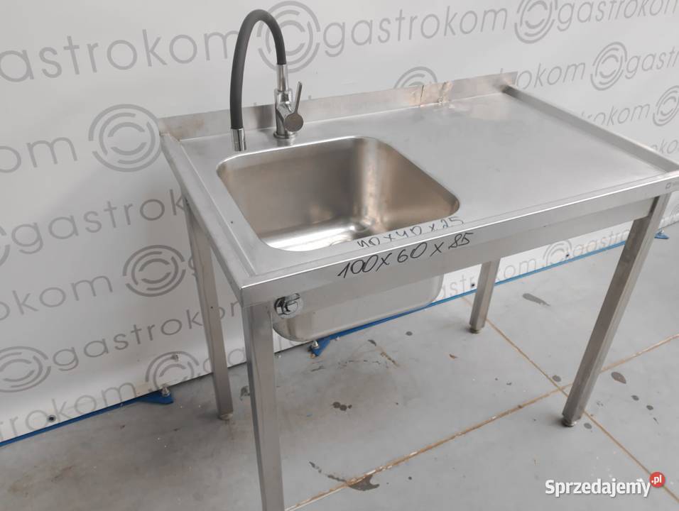 Stół ze zlewemL 100x60x85 Wrocław
