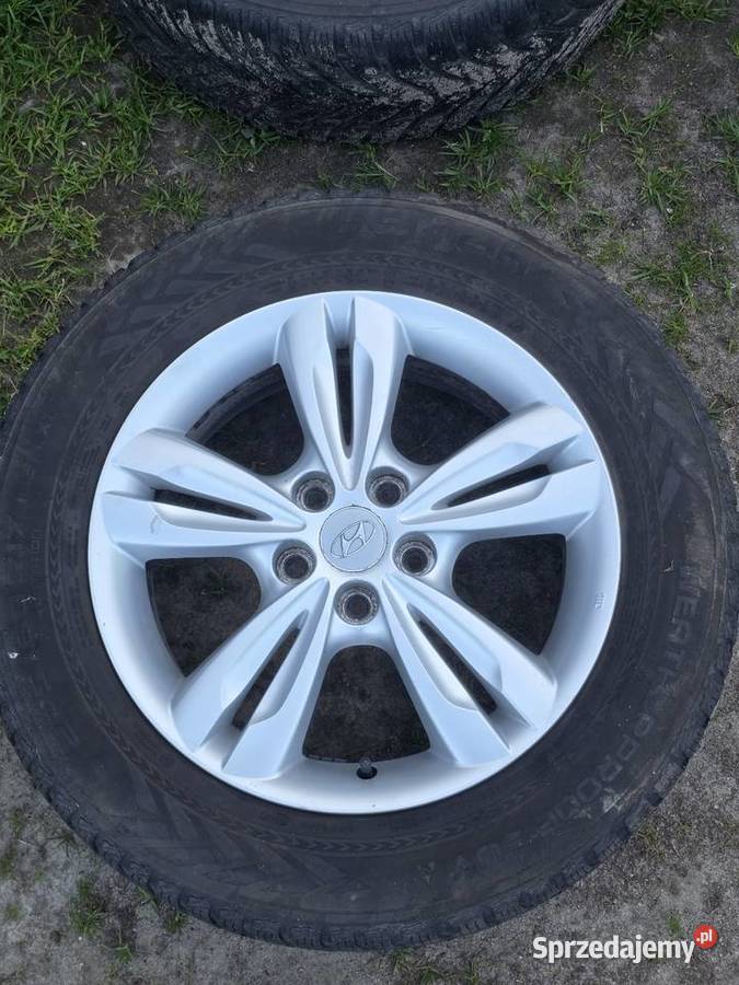 Sprzedam r17 do ix35 i innych aluminiowe Barlinek sprzedam