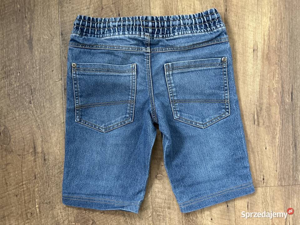 Spodenki chłopięce 128 krótkie spodenki jeansowe Wyszków