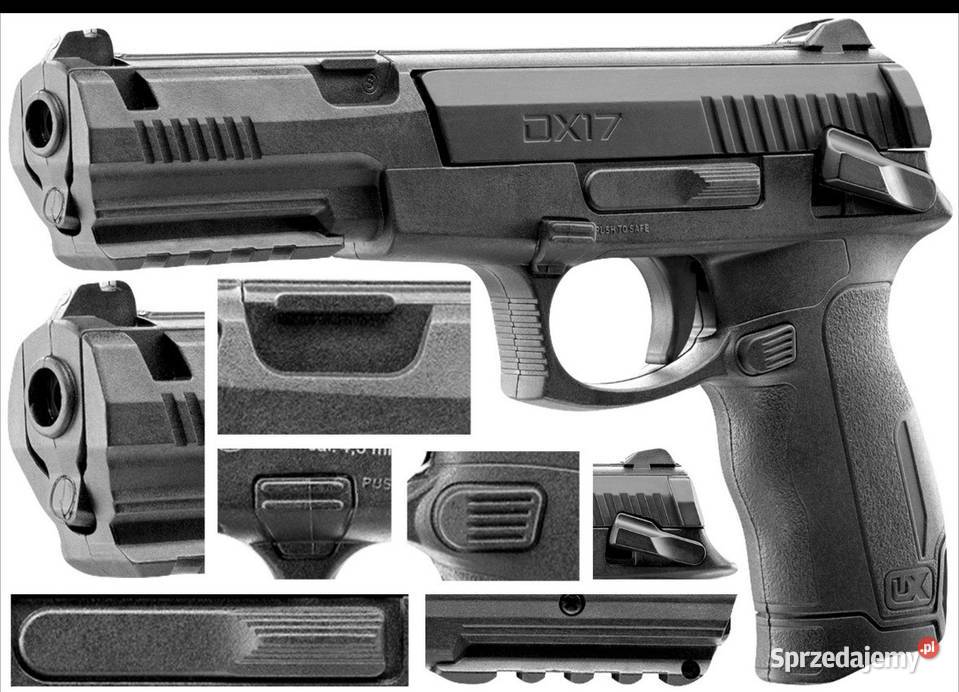 PISTOLET WIATRÓWKA UMAREX DX17 kaliber 45 Gliwice