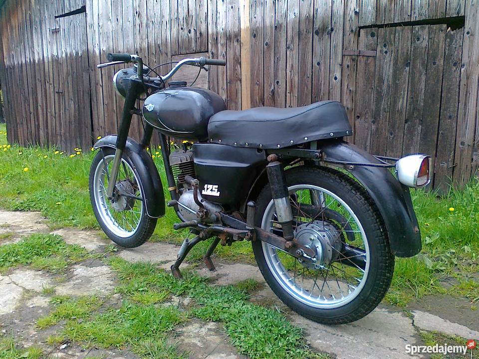 WSK 125 Garbuska w oryginale Mielec