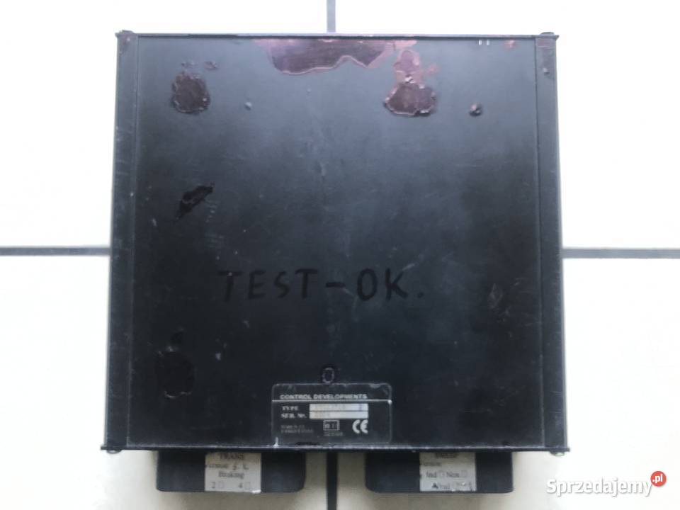 Sterownik Komputer 17023718 do zamiatarki Swingo Nowy Targ