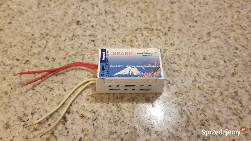 Zasilacz do halogenów SPARK MAŁY 50VA 50W 50WH Warszawa