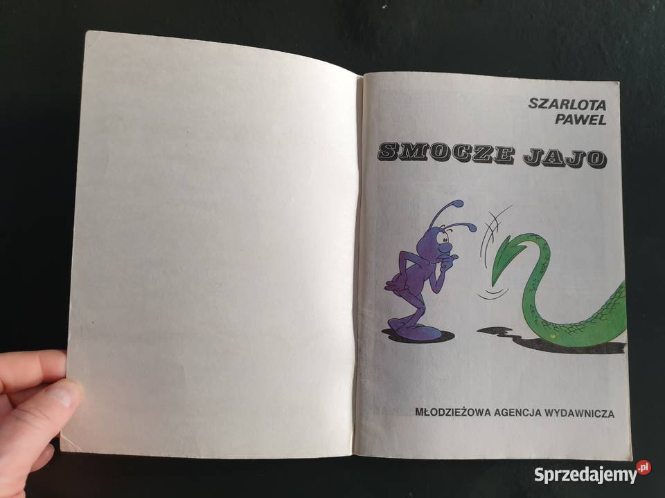 Szarlota Pawel Smocze Jajo Kleks wyd II 1987 Gdynia