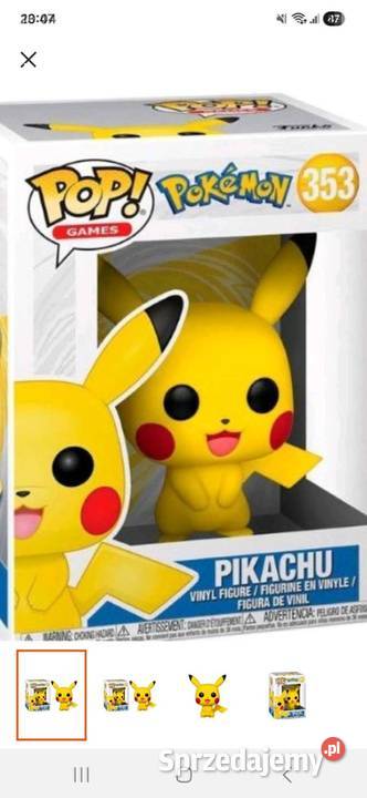 Figurka POP Pikachu wielkopolskie Ostrów Wielkopolski
