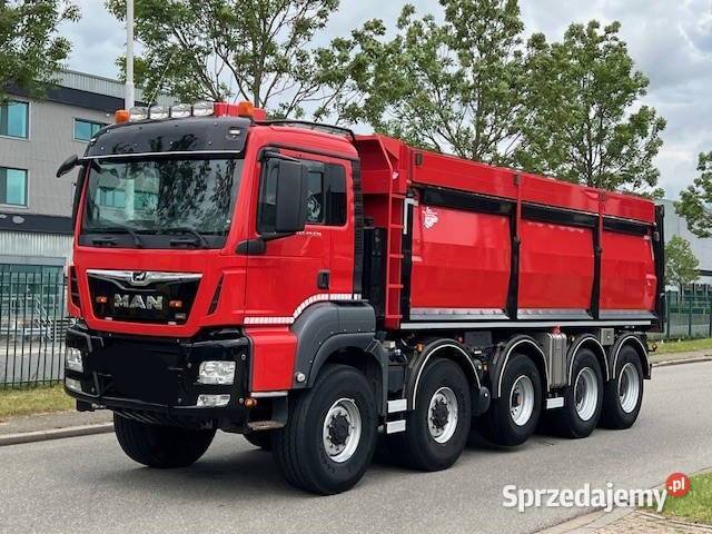 5 osiowa wywrotka 10x8 Man TGS mazowieckie