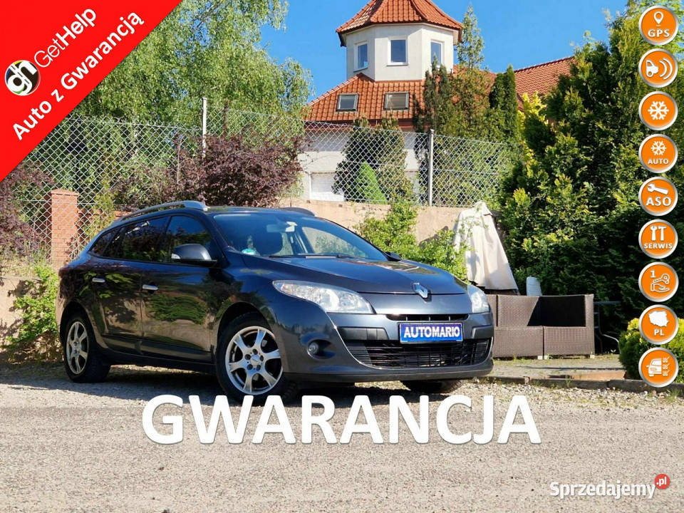 Renault Megane 19Dci130PrivilageGwarancjaSerwis klimatyzacja Kętrzyn
