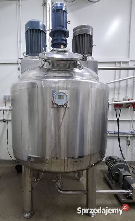 Zbiornik z mieszadłem i instalacją Zambrów