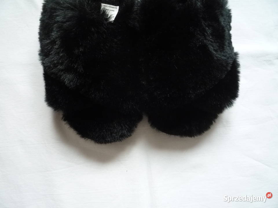 Nowe Cleve 3839 Kapcie damskie Klapki Czarne Szczecin