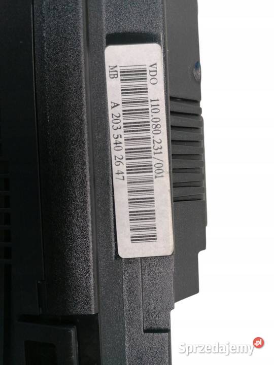 LICZNIK MERCEDES W203 24 V6 0007 A2035402647
