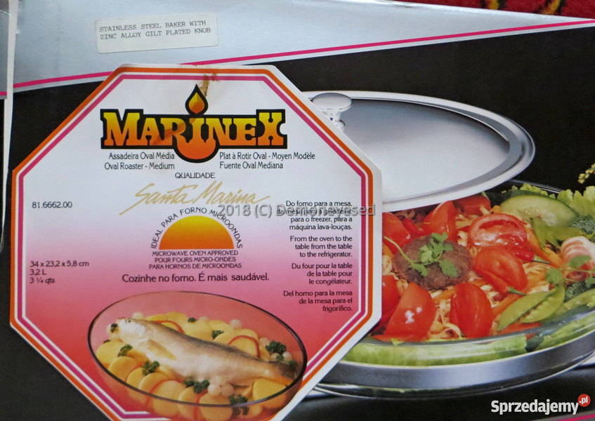 Brytfanna 3L Marinex Brazylia szkło żaroodporne małopolskie Kraków