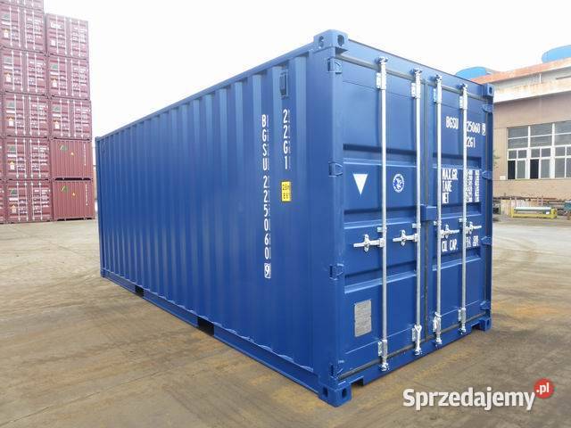 NOWY KONTENER MORSKI 20 FT DOSTAWA W Koninek