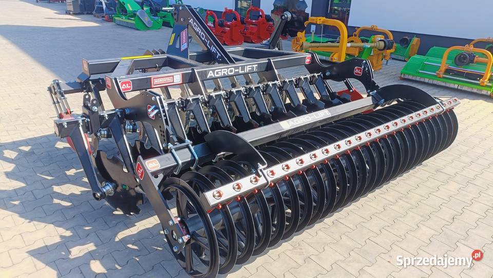 Brona talerzowa AFRGOLIFT 3m wał teownik Black Wola Różaniecka