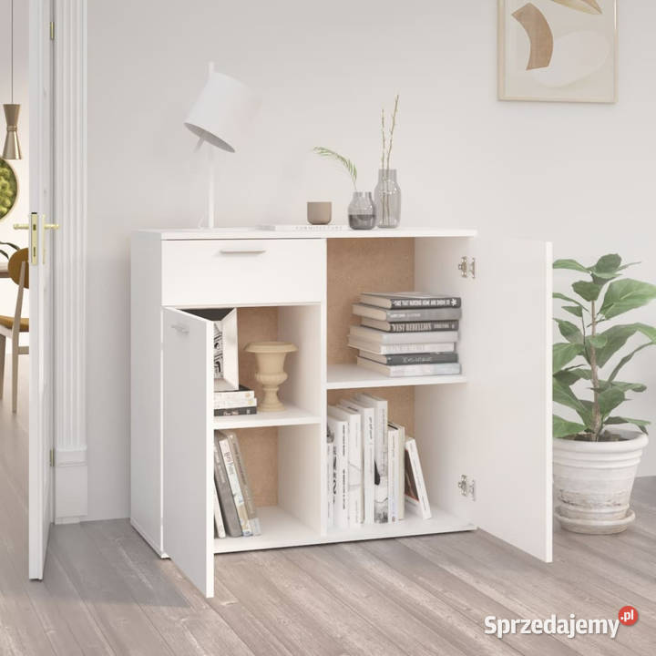 Szafka biała 80x36x75 materiał drewnopochodny Pozostałe Warszawa
