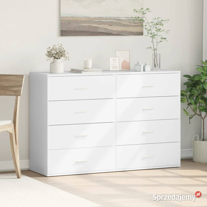 Szafki 2 białe 60x39x80 materiał drewnopochodny Warszawa