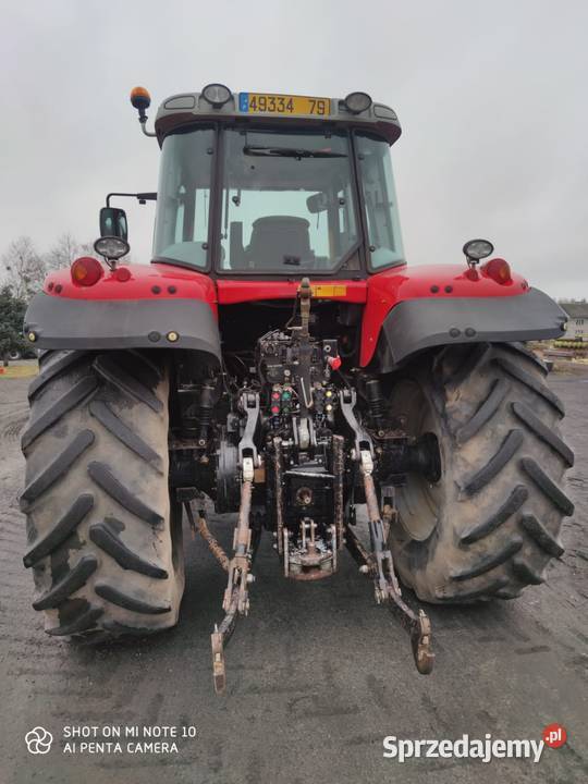 Massey Ferguson 7485 09r z Tuzem moc 170 silnik Czersk