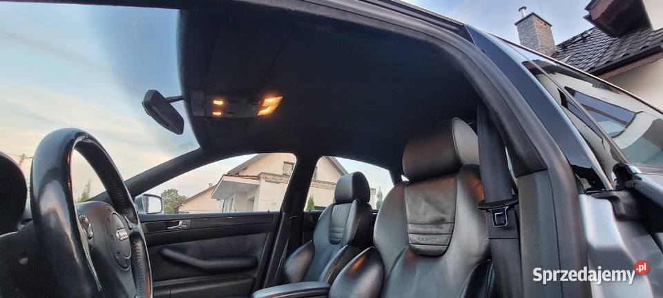 Audi S6 C5 AQJ 2000r 42 V8 skórzana tapicerka Audi Rżuchów