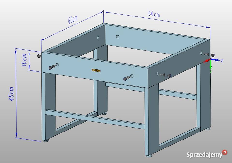 Stolik kawowy stelaż ława stół retro loft Jeżowe
