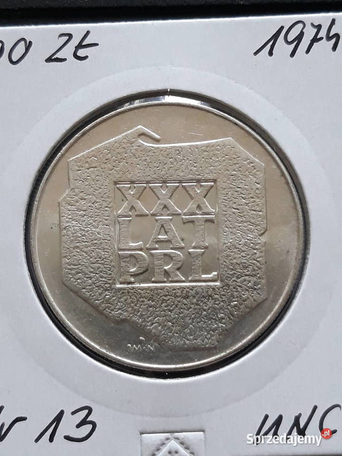 200 XXX Lat PRLu 1974 r 13 mennicze Konin