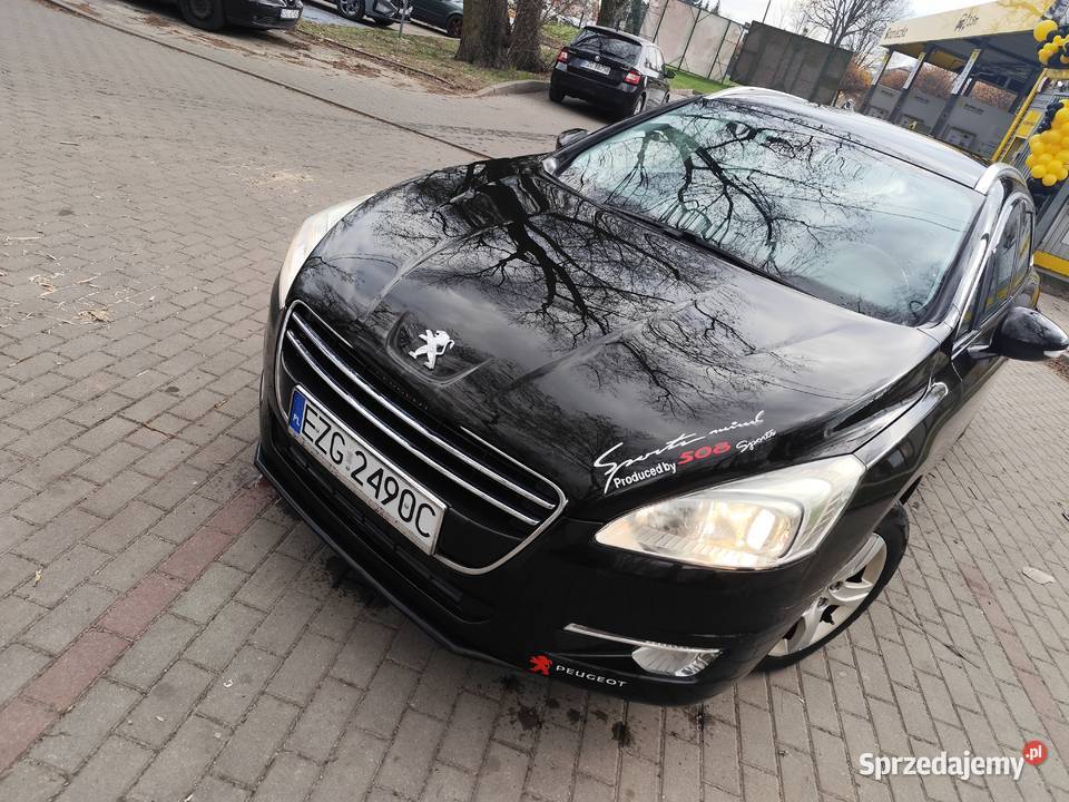 Peugeot 508 sw 16HDI prywatnie auto stan b łódzkie Zgierz