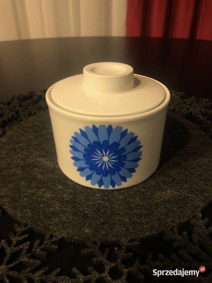 Serwis Eschenbach Bavaria Prilblume Blue Porcelana i szkło Kraków sprzedam