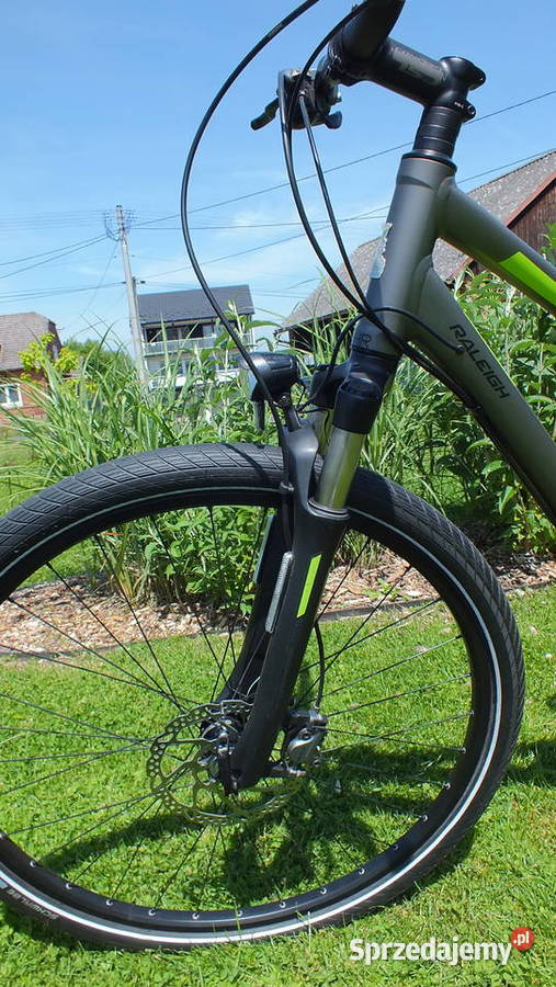 Super Niemiecki Rower RALEIGH Hamulce Tarcze Trekkingowe Liszki
