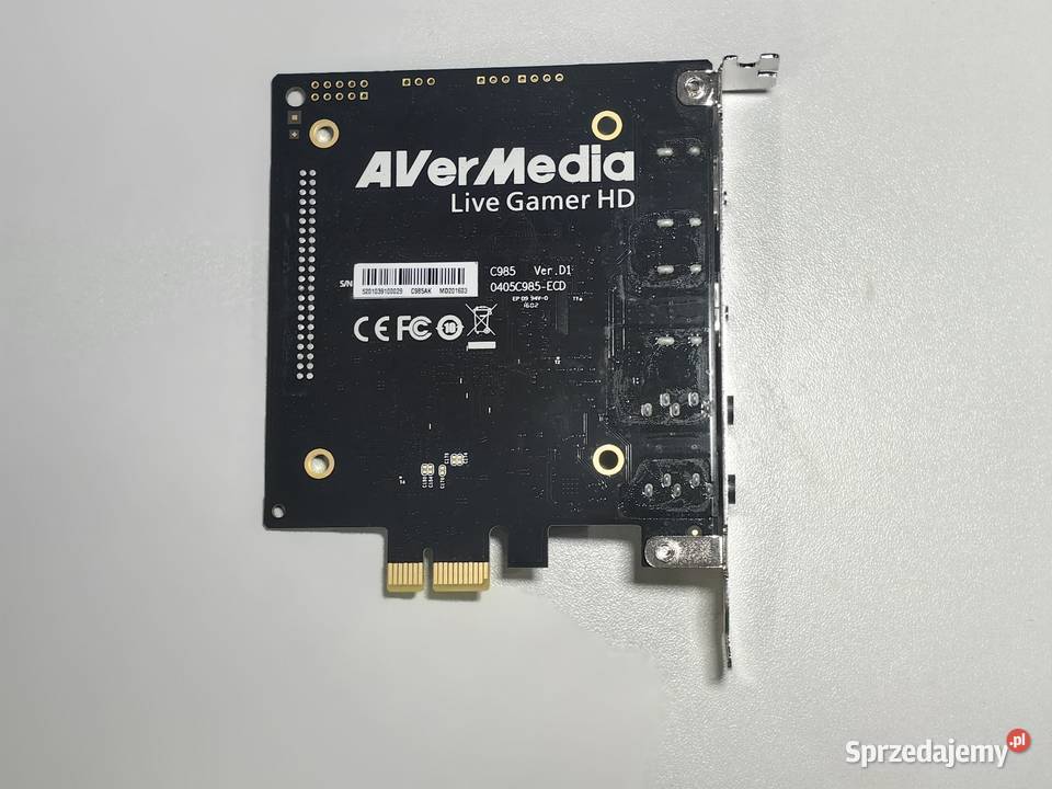 Avermedia live gamet hd lite PCIE 1080p P Full