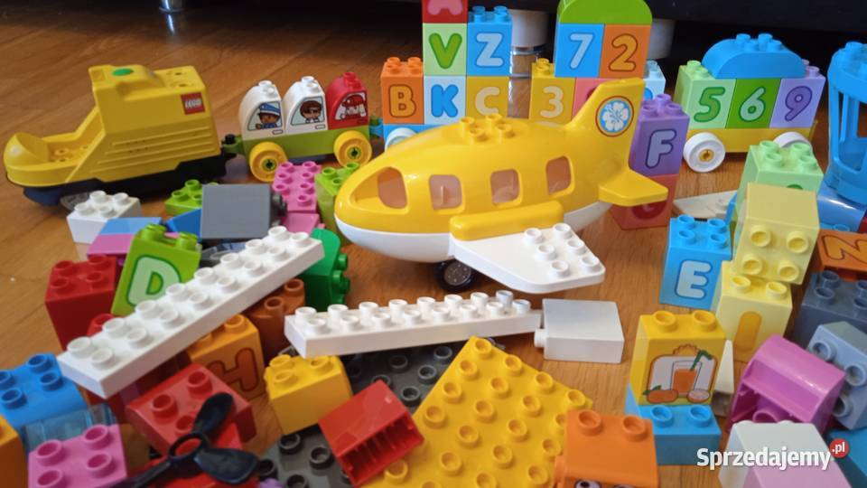 Lego Duplo wielki zestaw 24 figurki 7 pojazdów i Lego
