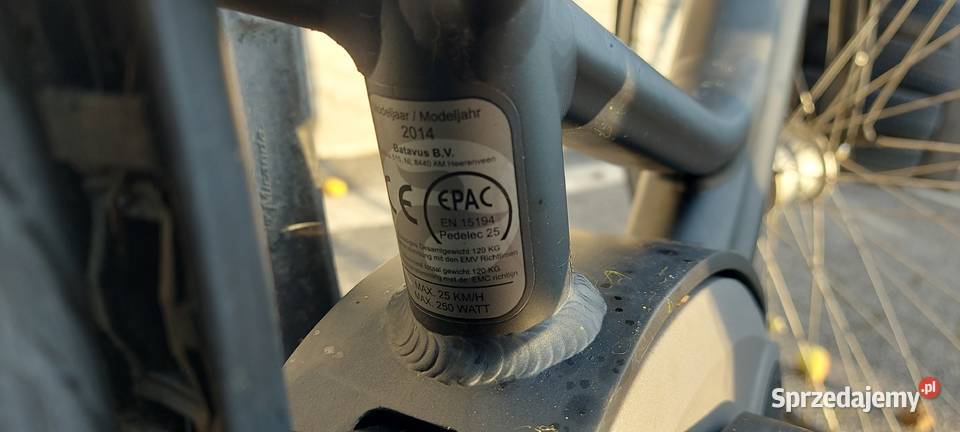 Rower elektryczny Batavus Milano e go