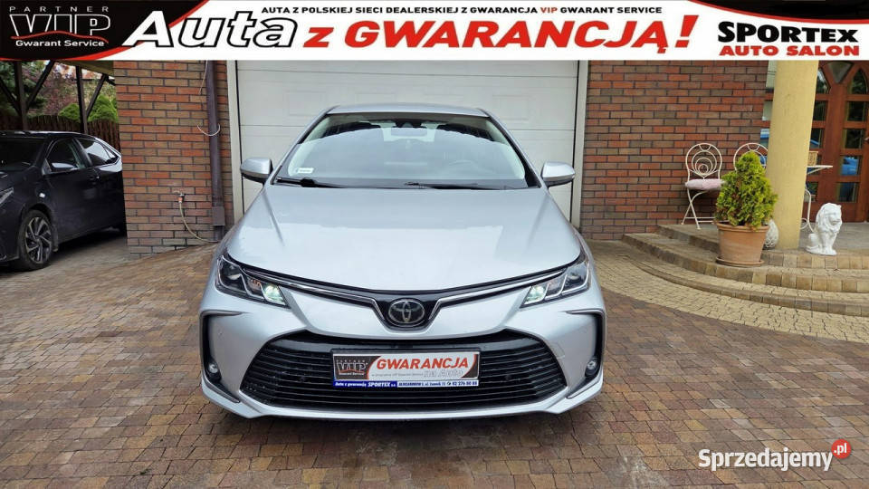Toyota Corolla 16 132 GAZ 2021 REJ COMFORT Salon kurtyny powietrzne łódzkie Aleksandrów Łódzki