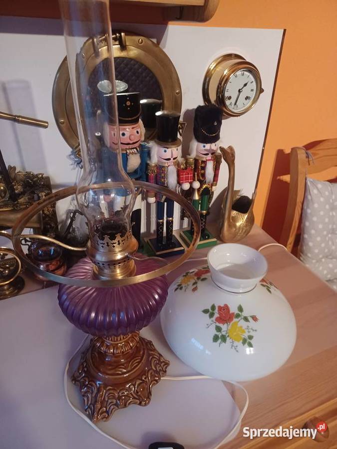 Lampa stołowa PRL Poznań