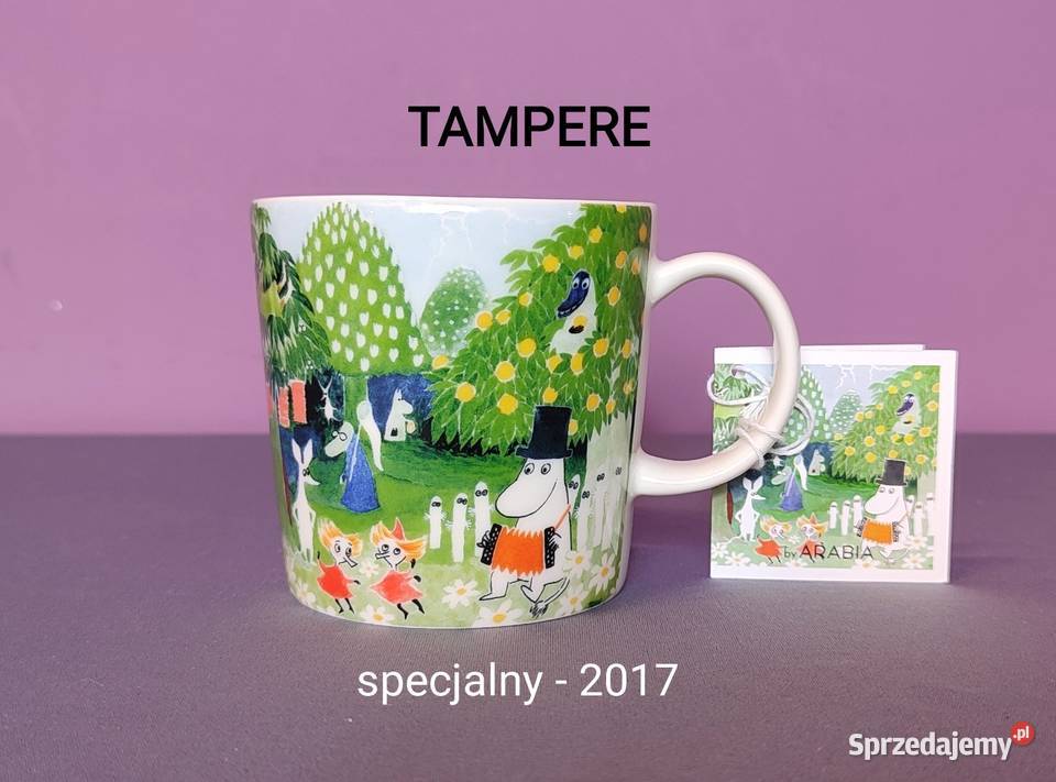 MUMINKI kubek Moomin Arabia Finland TAMPERE małopolskie Jasień