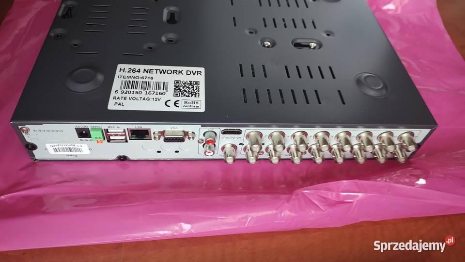 Rejestrator monitoring 16 kanałów H264 DVR Katowice