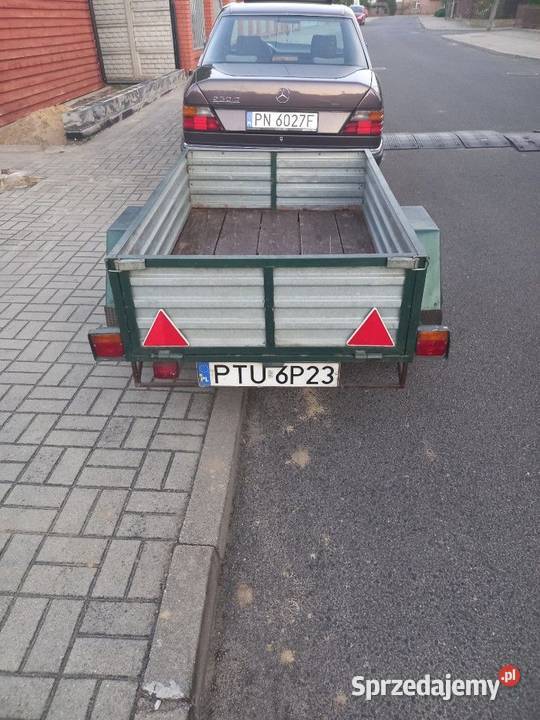 Przyczepka samochodowa lekka Konin