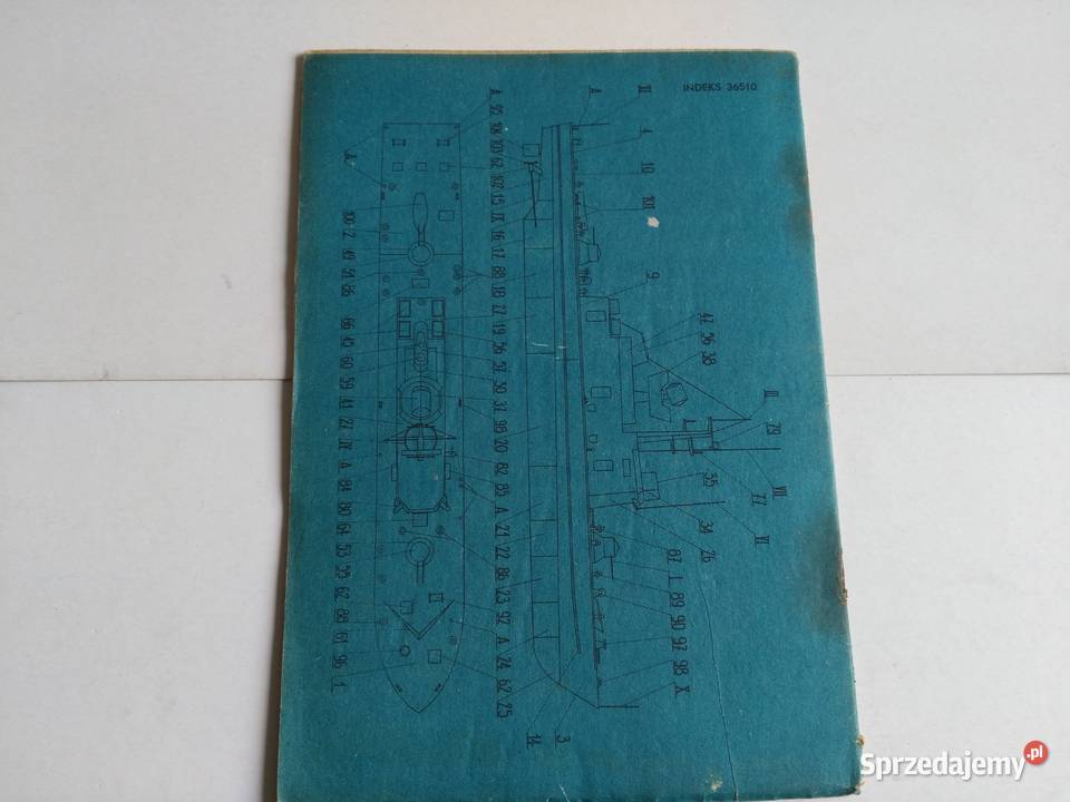 Mały Modelarz 11977 Ścigacz okrętów podwodnych Dąbrowa Górnicza